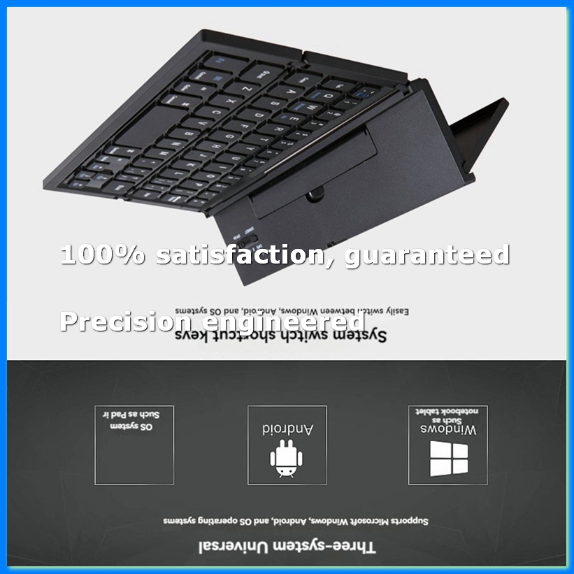 Tablets - ● Складная Bluetooth-клавиатура, портативная, для путешествий,