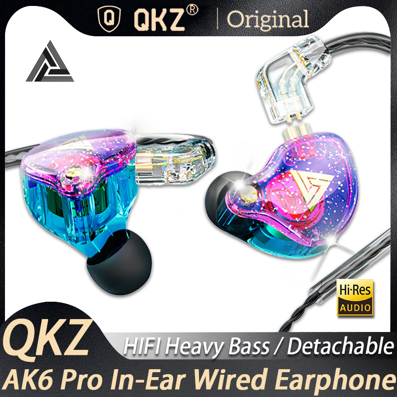 In Ear Monitors For Singers - QKZ Оригинальная AK6 Pro EDX Pro-вкладыш-монитор
