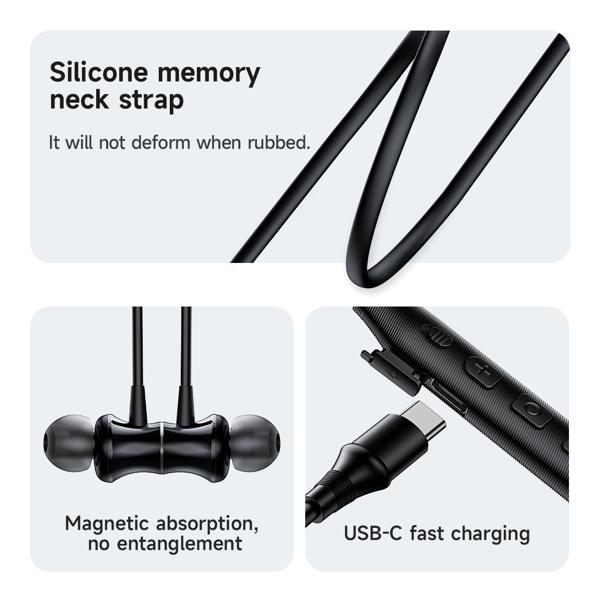 HOCO шейный ремешок, беспровод – обзор и цена Magnetic Neckband Sports Earphones