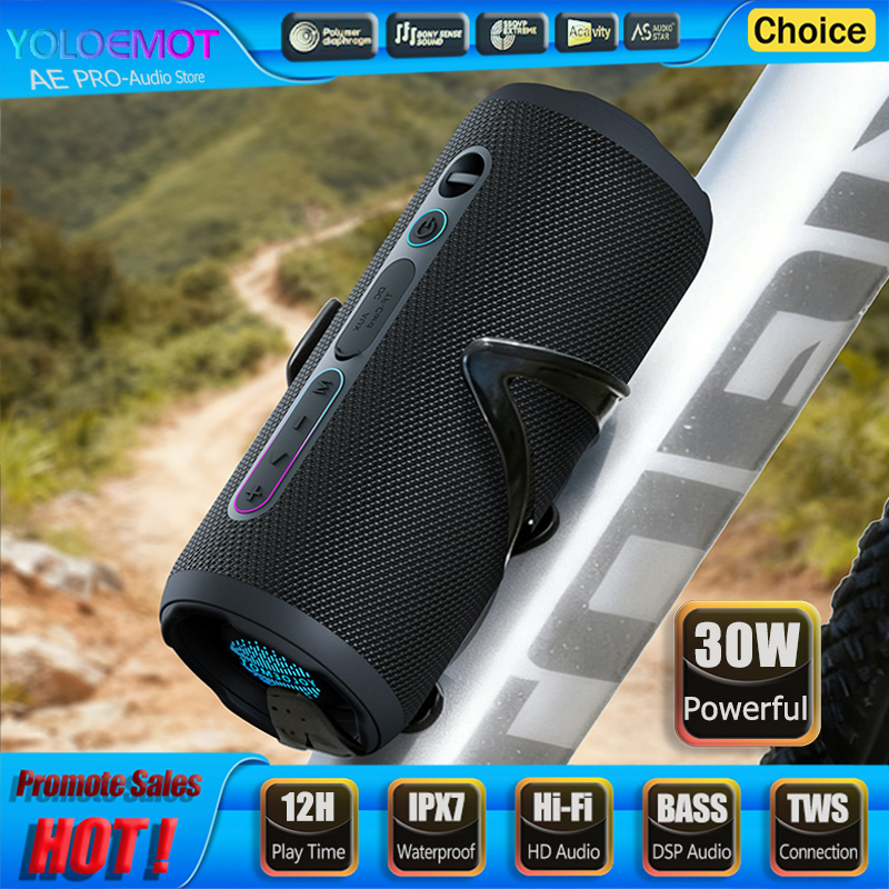 Портативная Bluetooth-колонка  – обзор и цена Portable Bluetooth Speaker Waterproof Ipx7