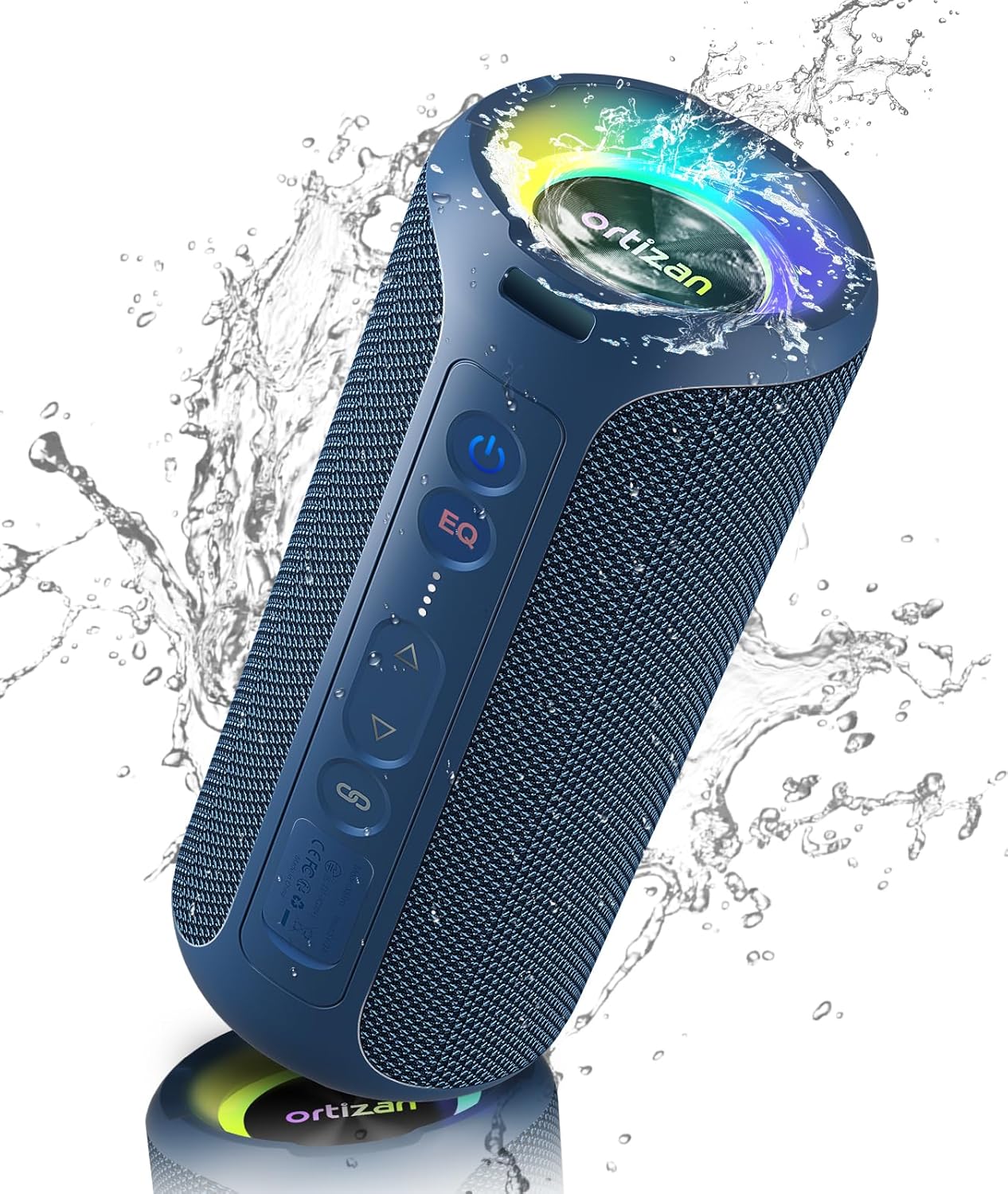 Ortizan Беспроводная Bluetooth – обзор и цена Portable Bluetooth Speaker Waterproof Ipx7
