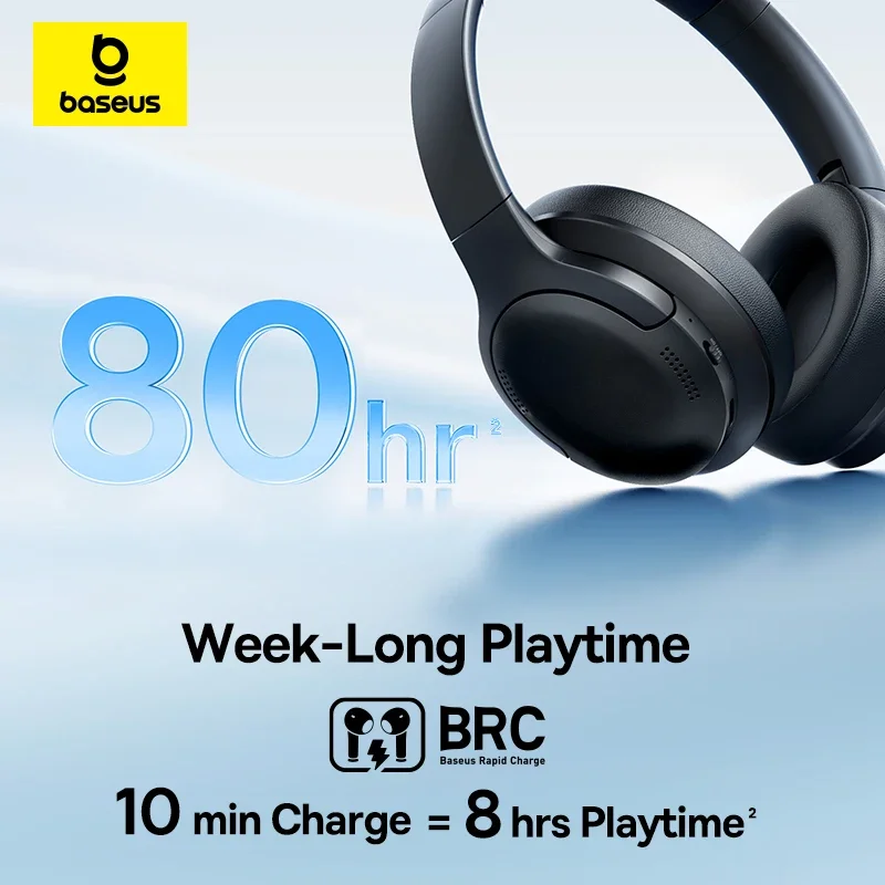Беспроводные наушники Baseus B – обзор и цена Anc Wireless Over Ear Headphones