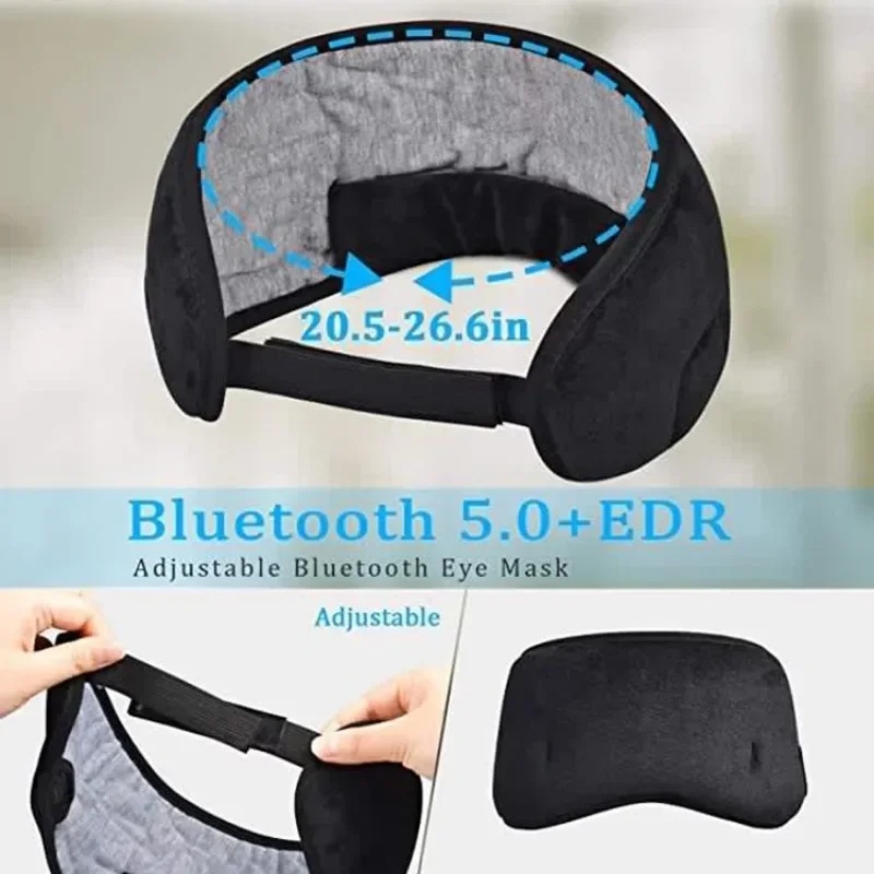 3D-маска для глаз с Bluetooth- – обзор и цена Sleep Mask Headphones Bluetooth