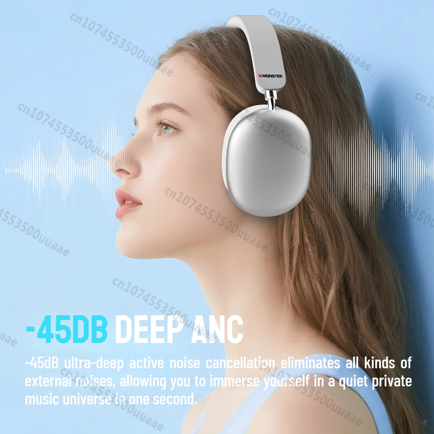 Monster AH100 – беспроводные н – обзор и цена Anc Wireless Over Ear Headphones