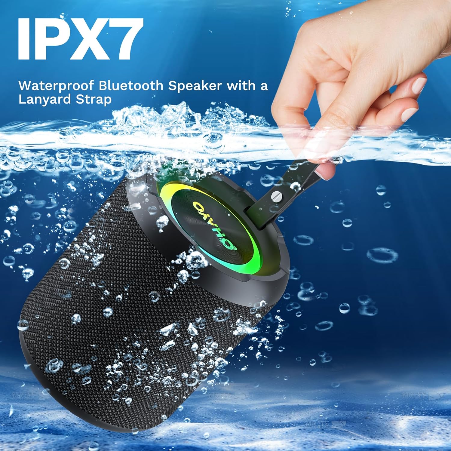 Беспроводная портативная Bluet – обзор и цена Portable Bluetooth Speaker Waterproof Ipx7