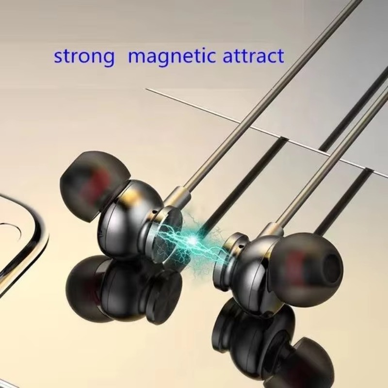 Светодиодный дисплей с аккумул – обзор и цена Magnetic Neckband Sports Earphones
